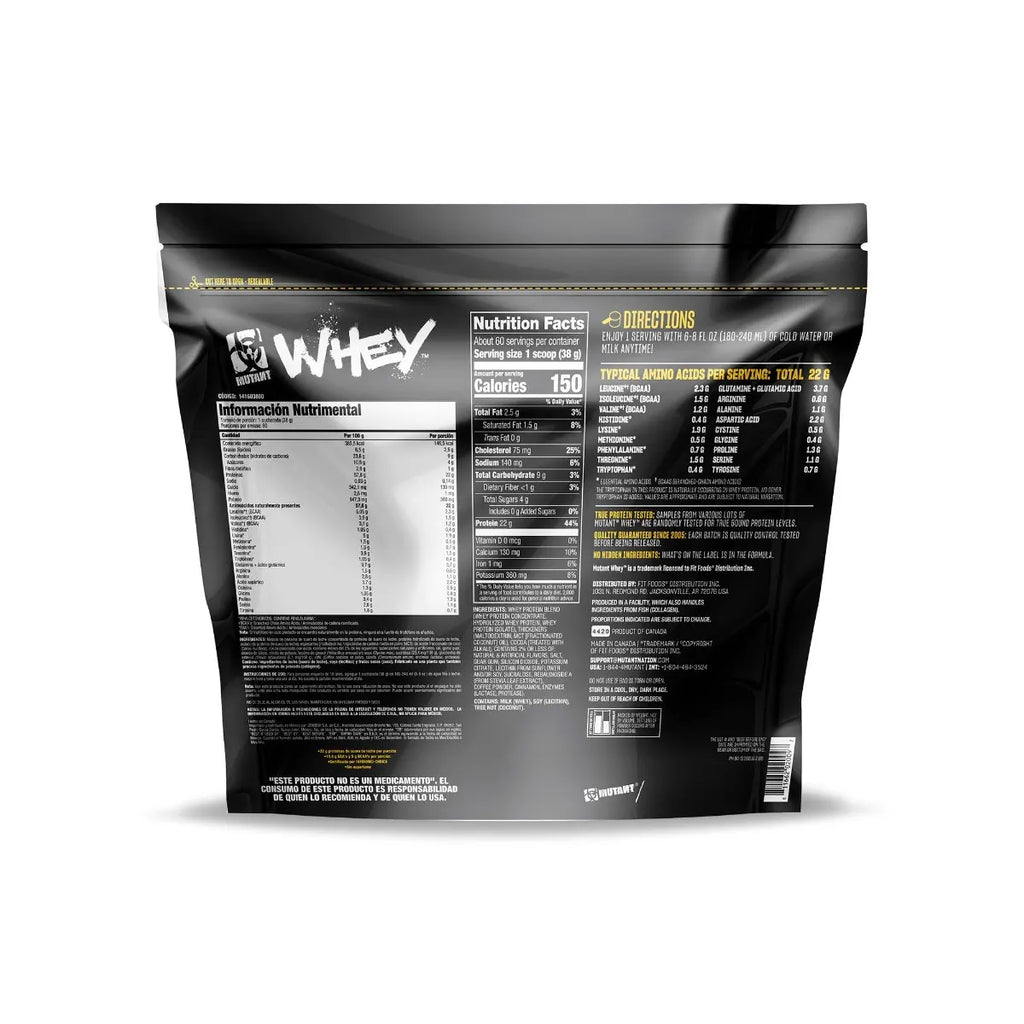 MUTANT WHEY 5LBS - MUTANT