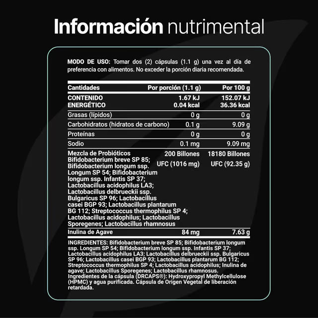 PROBIOTICS 200BILLION 60CAPS 550MG-BLIFE