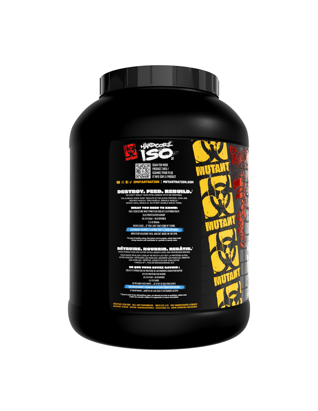 ISO HARDCORE 5LBS -  MUTANT