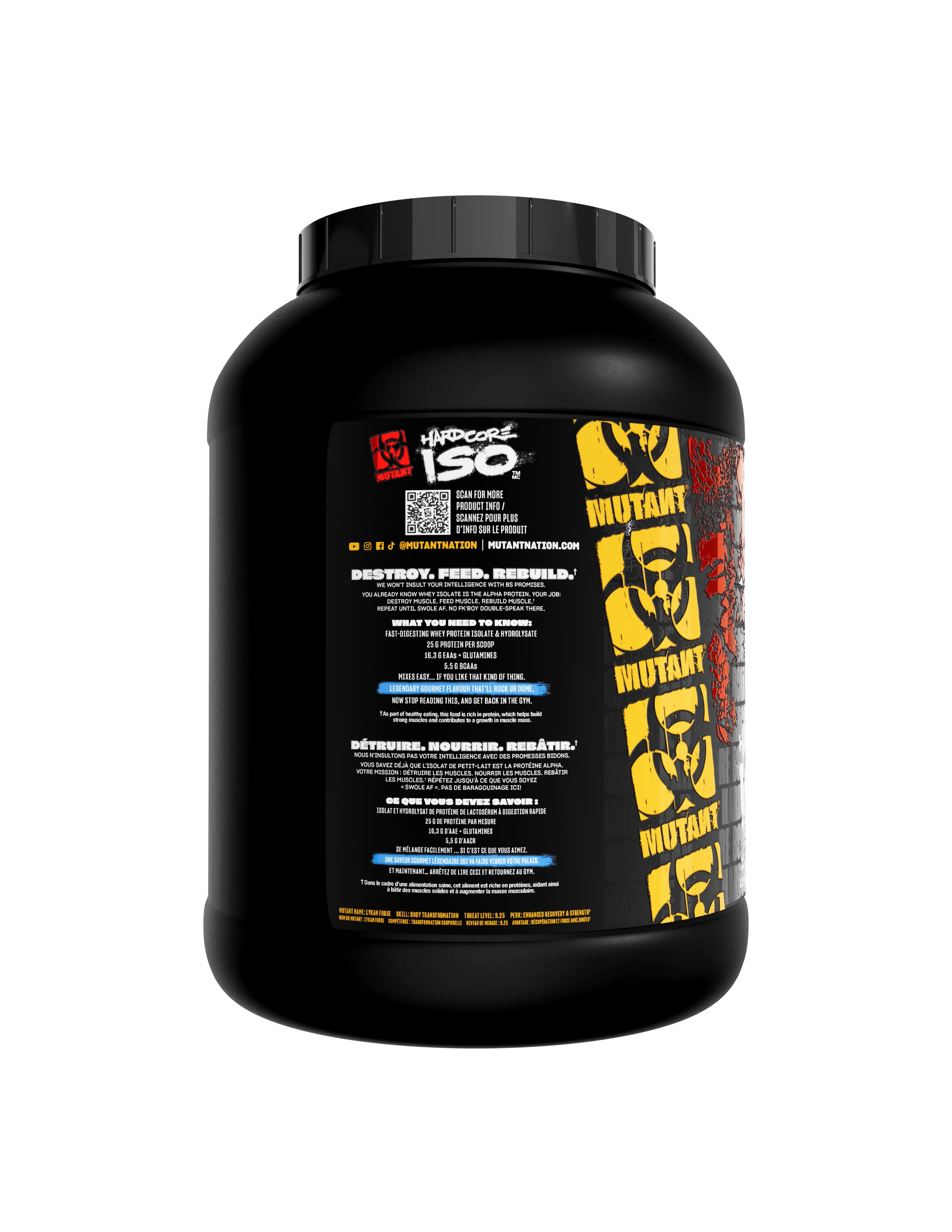 ISO HARDCORE 5LBS -  MUTANT
