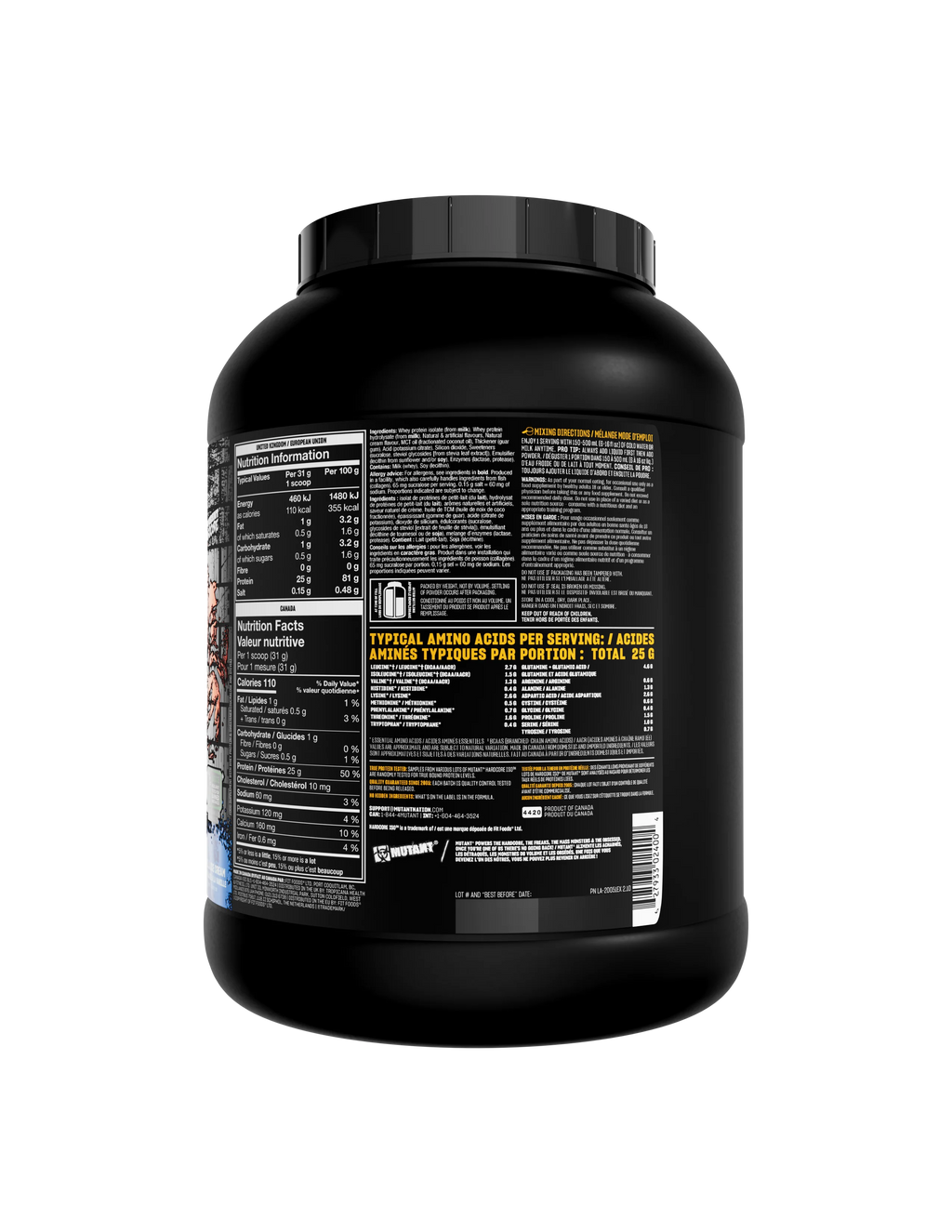 ISO HARDCORE 5LBS -  MUTANT