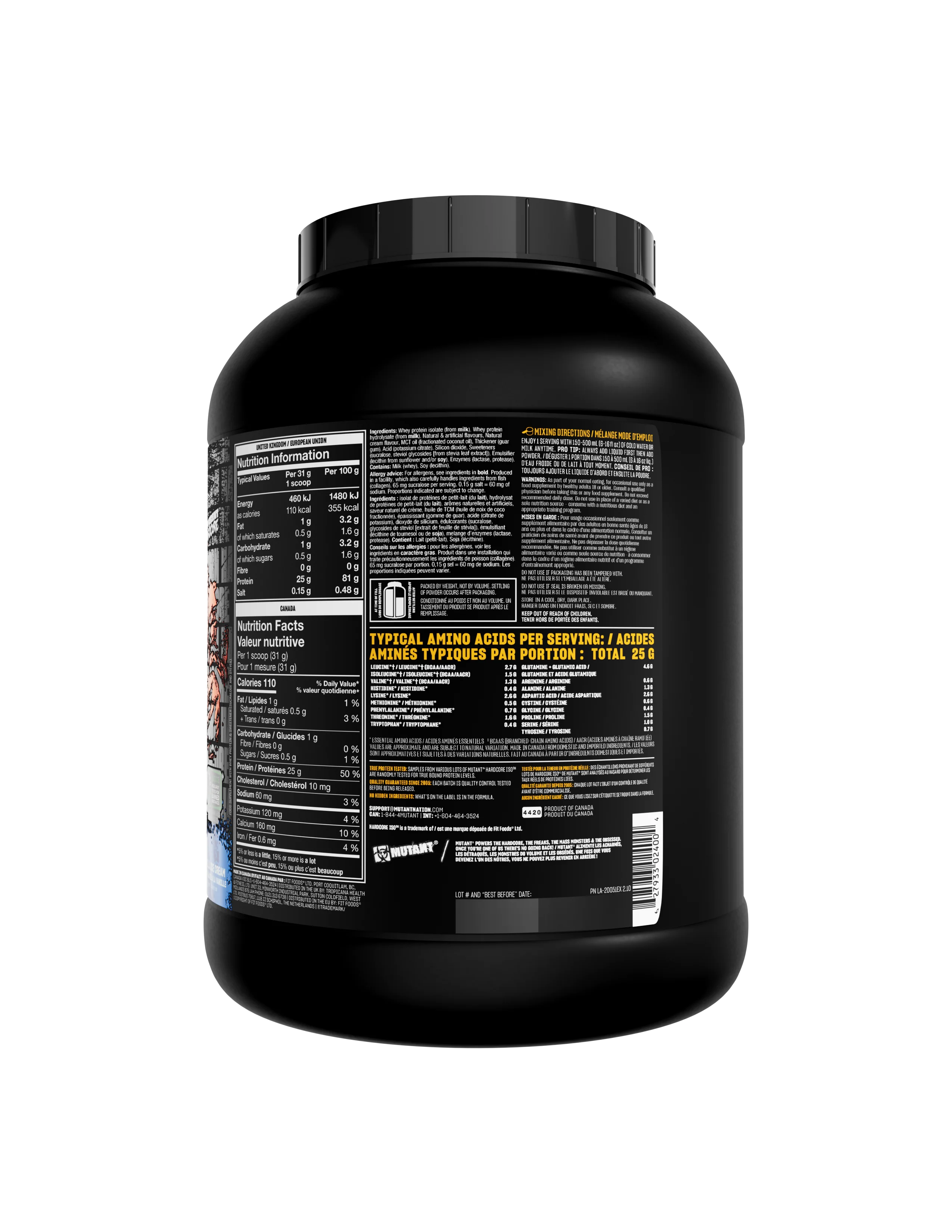 ISO HARDCORE 5LBS -  MUTANT