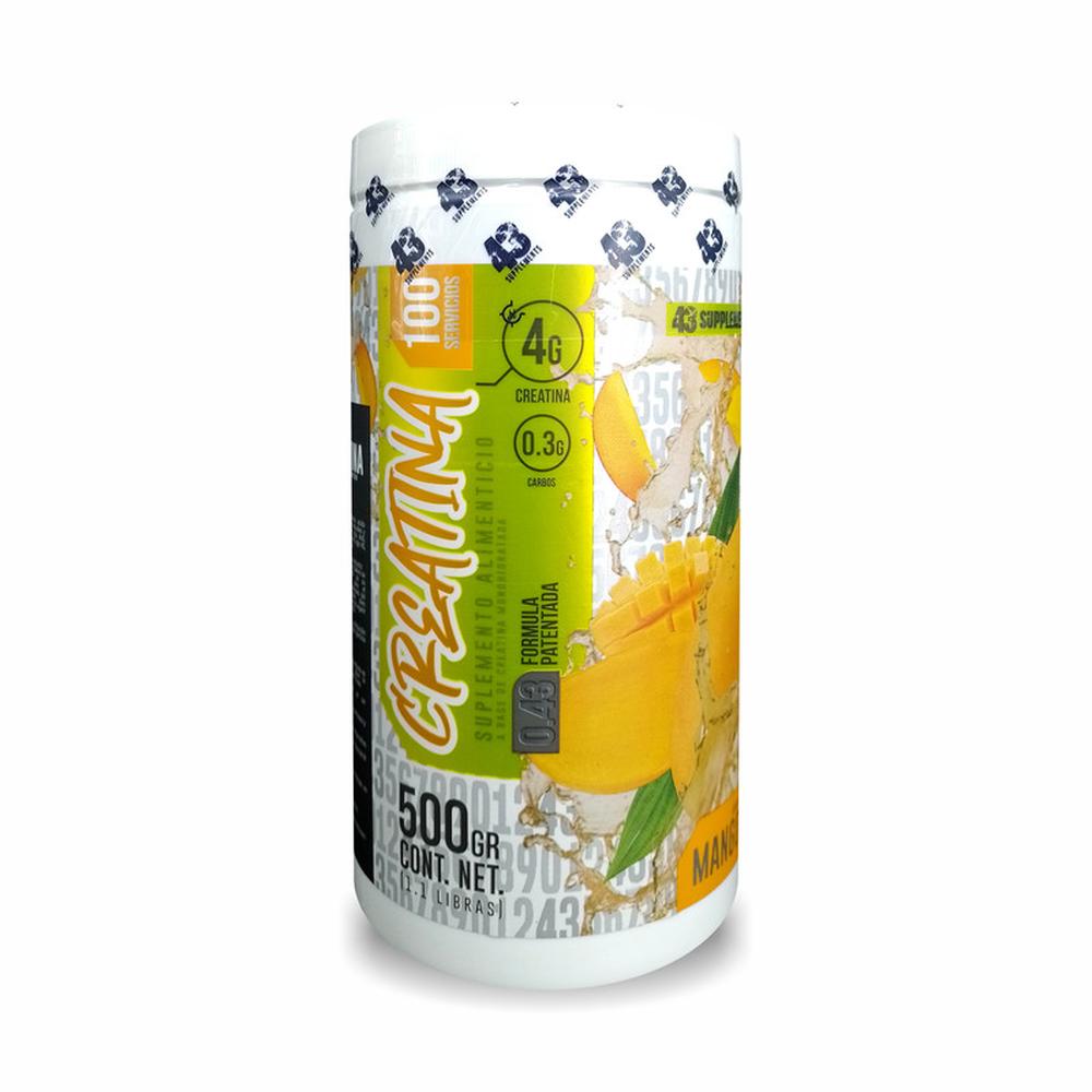 CREATINA 500gr - 43 SUPPLEMENTS