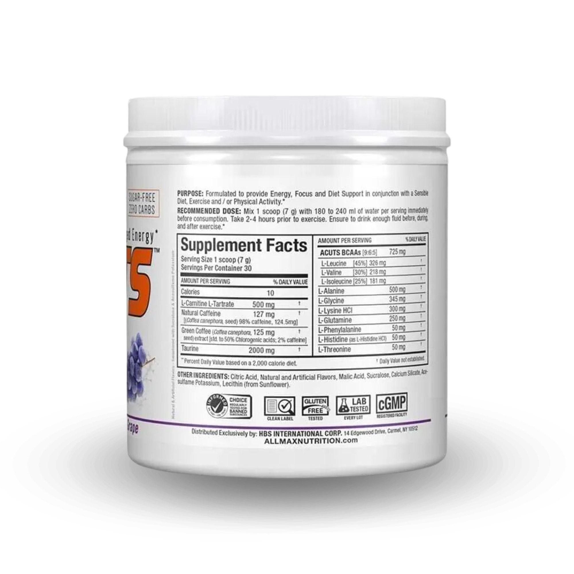 AMINO CUTS 30SERV - ALLMAX