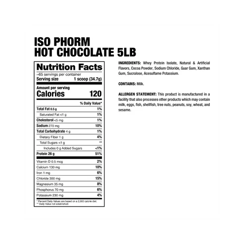 PROTEINA ISOPHORM 5LBS -  DRAGON PHARMA