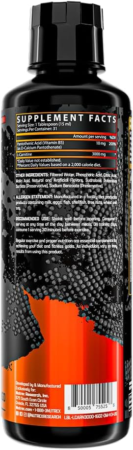 CARNITINA 3000 16OZ - NUTREX