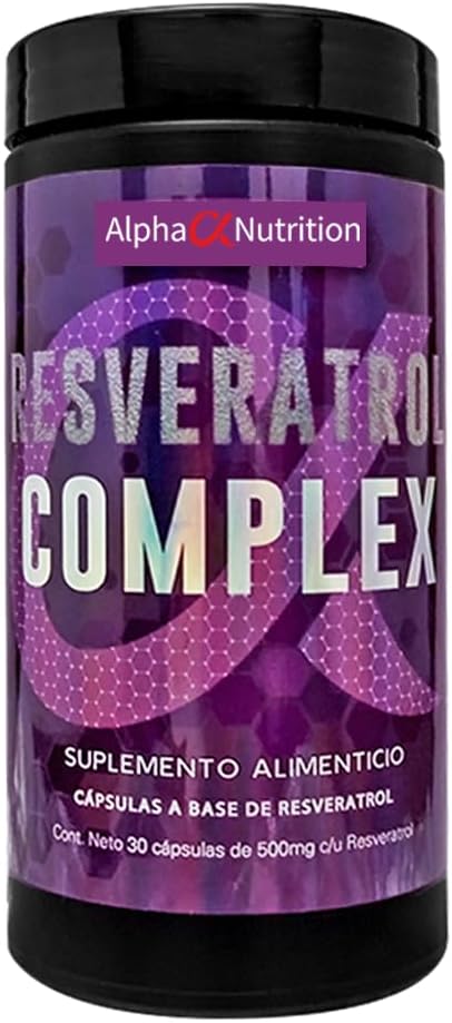 RESVERATROL 30CAPS 500MG-ALPHA NUTR