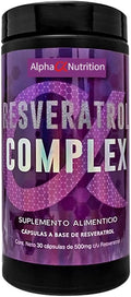 RESVERATROL 30CAPS 500MG-ALPHA NUTR