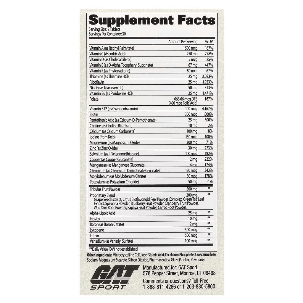 MULTI+TEST 60TABS- GAT