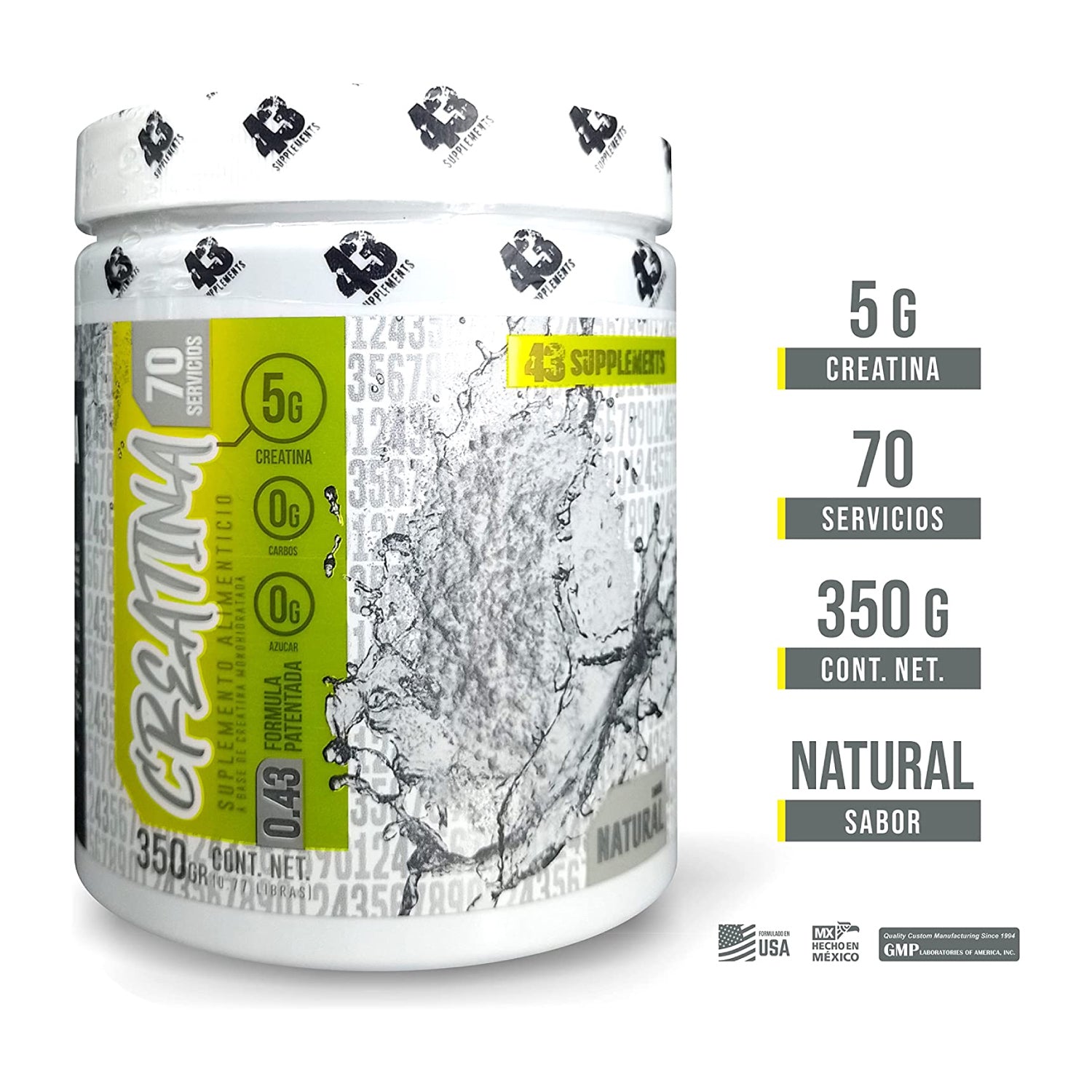 CREATINE 70 SERV- 43 SUPPL