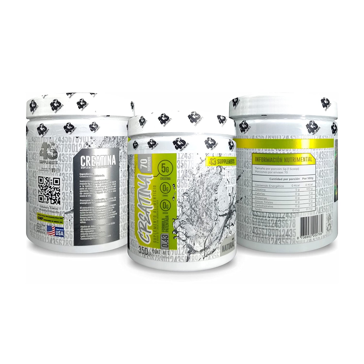 CREATINE 70 SERV- 43 SUPPL