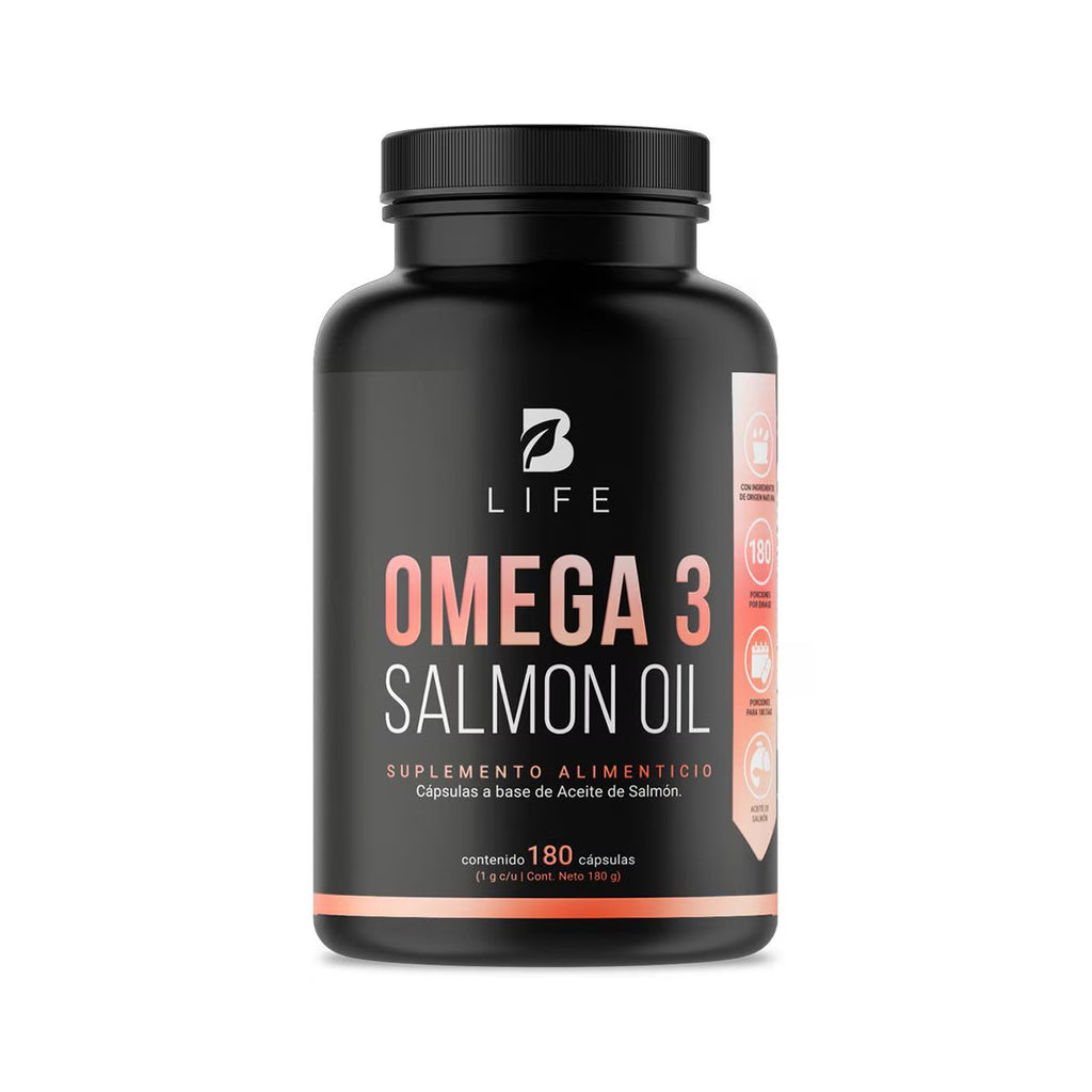 OMEGA 3 SALMON OIL 1GRM 180CAPS-BLIFE