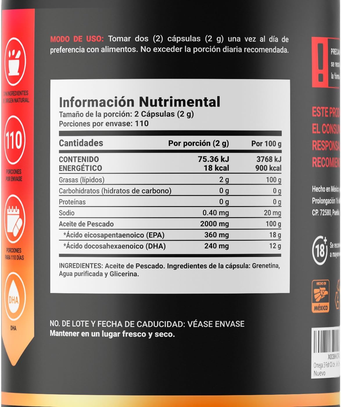 OMEGA 3 FISH OIL 1GRM 220CAPS-BLIFE