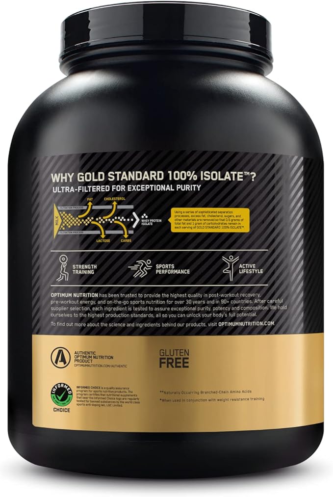 100% ISOLATE GOLD 5LBS-ON