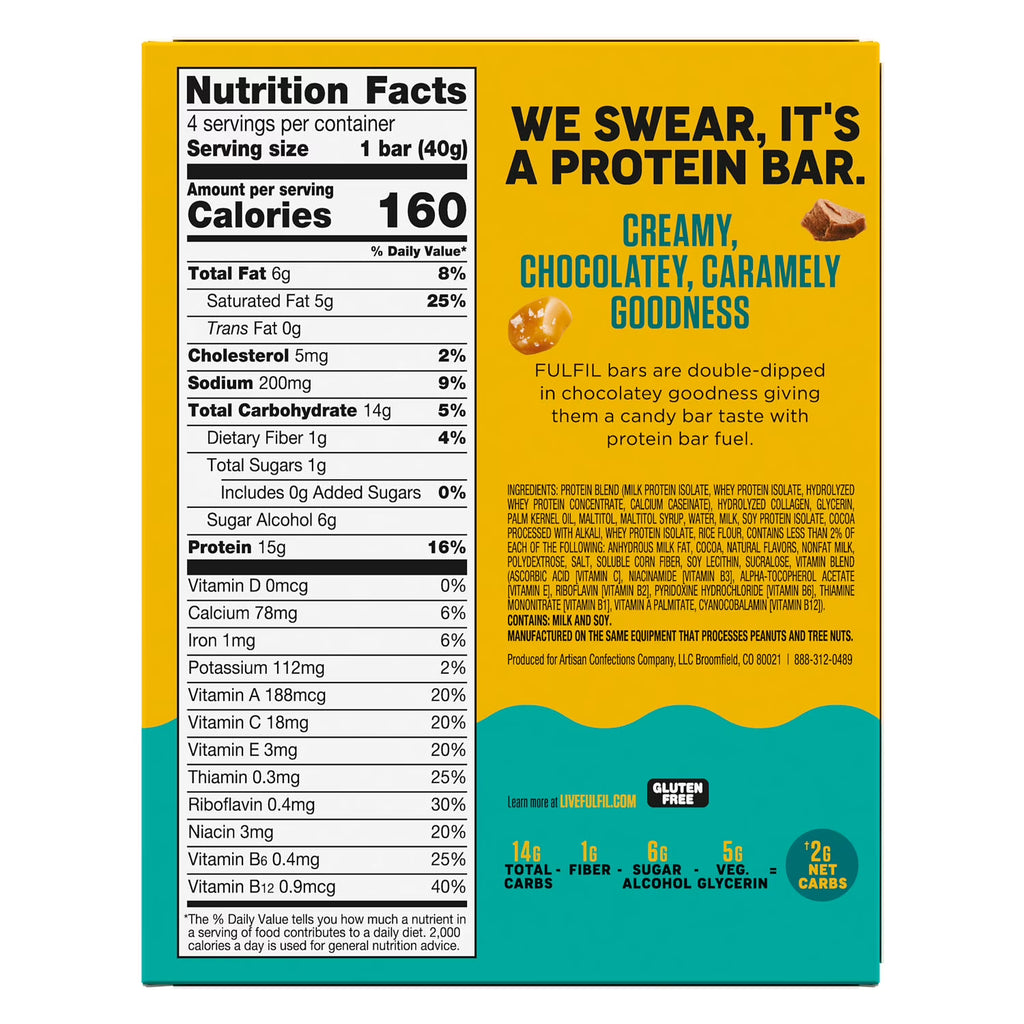 BAR PROTEIN FULFIL 40GRM - FULFIL