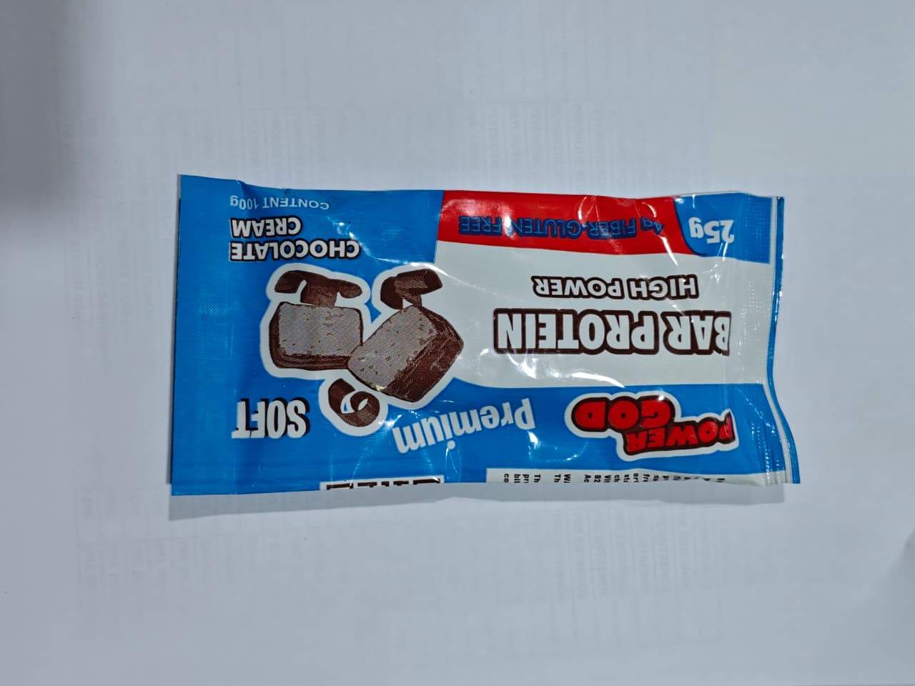 BAR PREMIUM PROTEIN POWER GOD 100GRM*CHOCOLATE