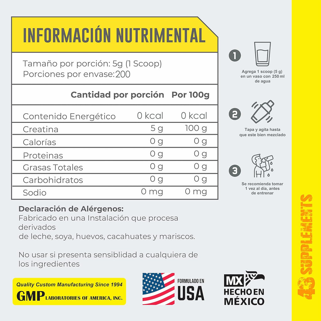 CREATINE 1KG-43 SUPPLE