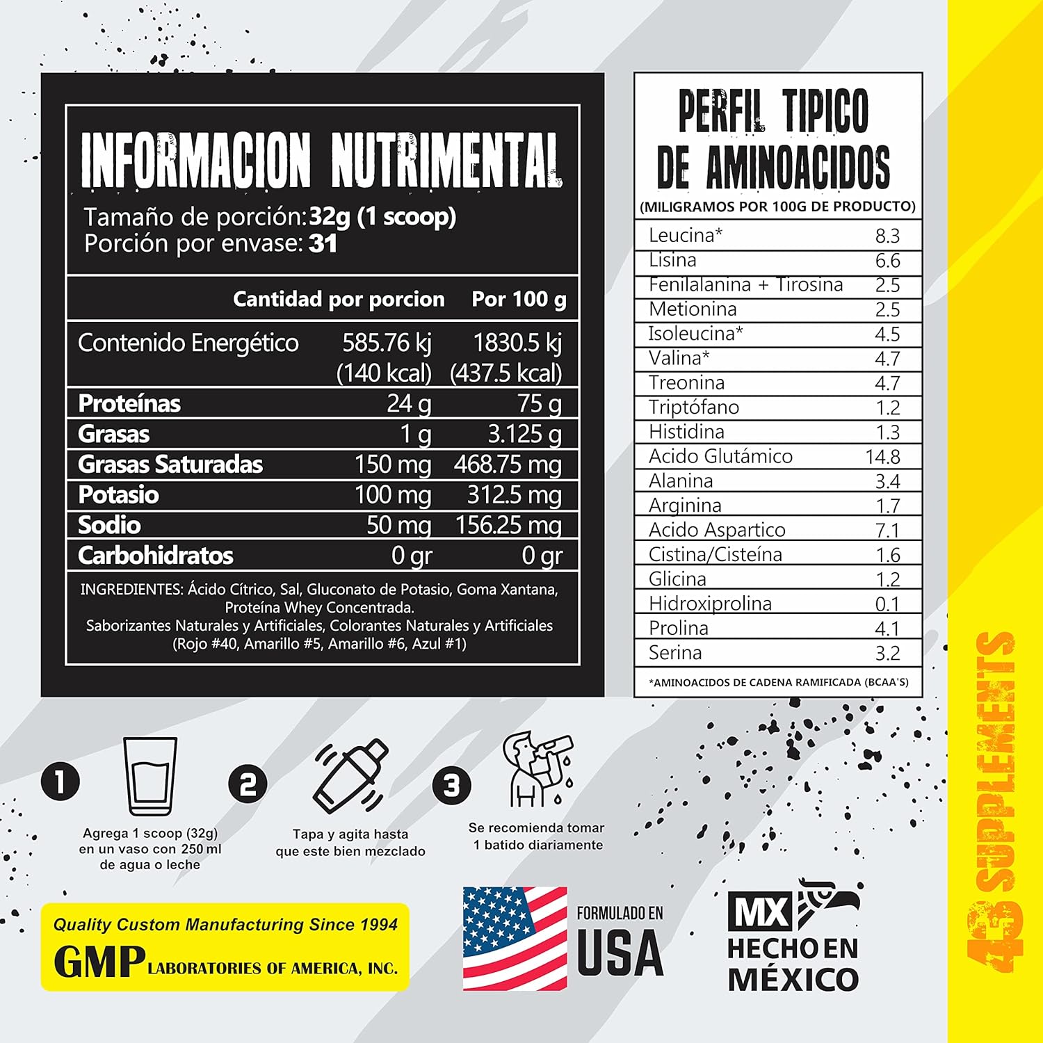 PROTEIN ZERO HYDRO 1KG* -43 SUPP