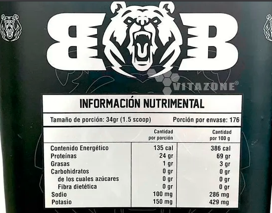 PROTEINA ZERO 6KG - BLACKBEAR