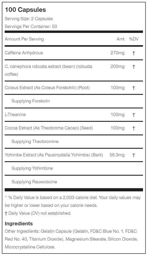 HYDROXYCUT HARD ELITE 100CAPS- MUSCLET