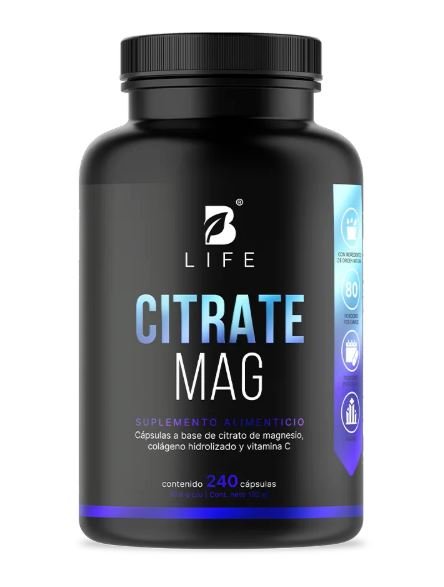 MAGNESIO CITRATO*120CAPS 800MG-BLIFE