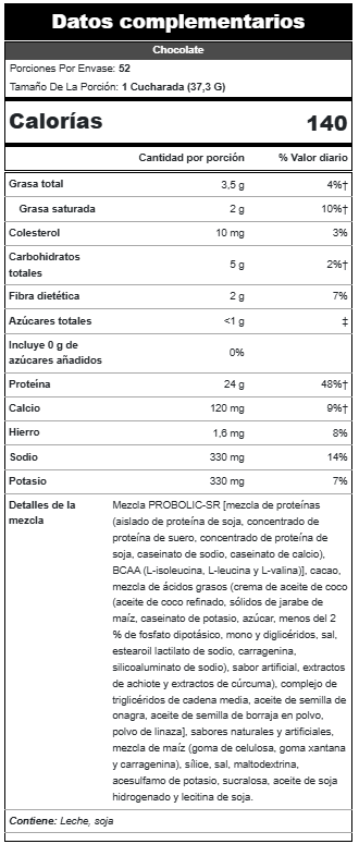 PROBOLIC SR PROTEIN 4.2LBS  - MHP