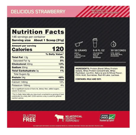 100% WHEY GOLD COSTAL 10LBS - ON