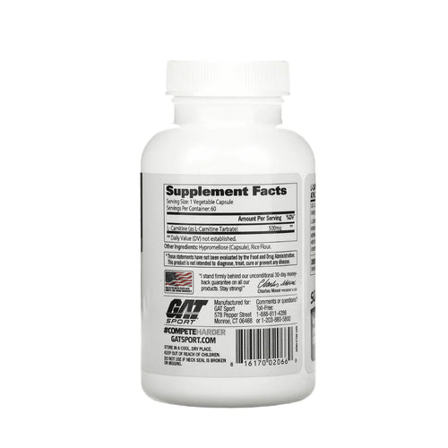 CARNITINE 60CAPS - GAT