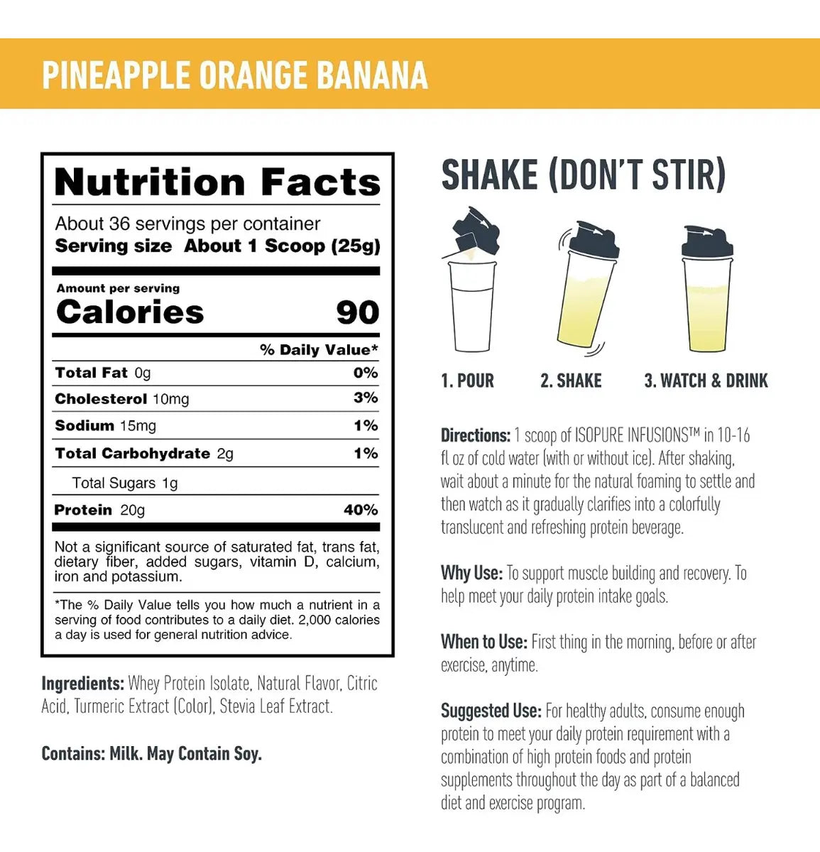ISOPURE INFUSIONS 1.98LBS - NATURES