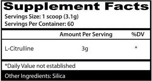 CITRULINE 60SERV-INSANE