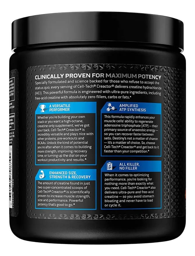 CREATINA CELL TECH 120 - MUSCLETE