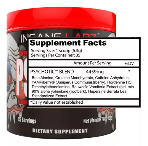 PSYCHOTIC ROJO 35SERV -  INSANE
