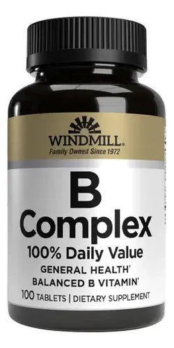 VITAMIN B COMPLEX 100CAPS - WHP