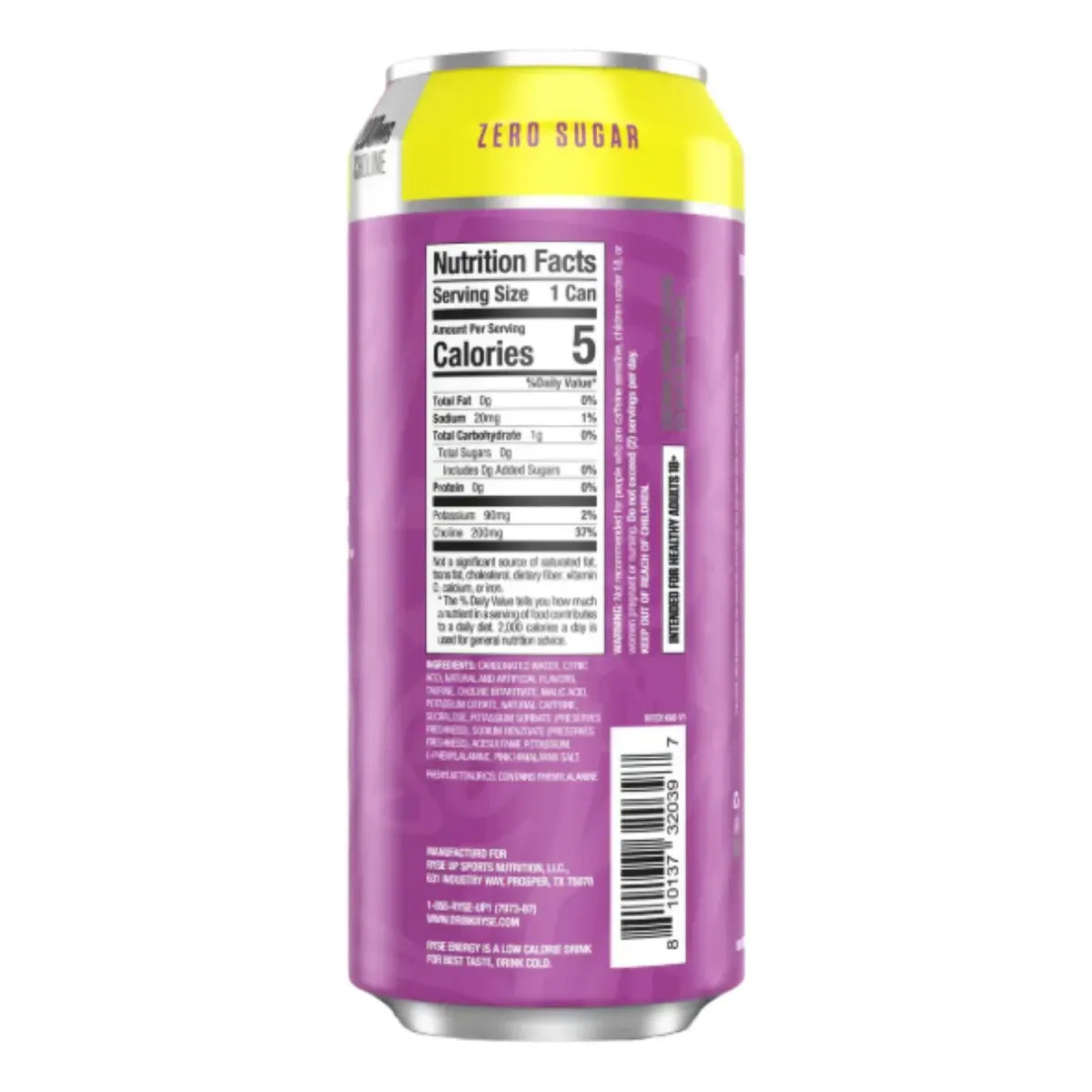 DRINK RYSE FUEL 16OZ - RYSE