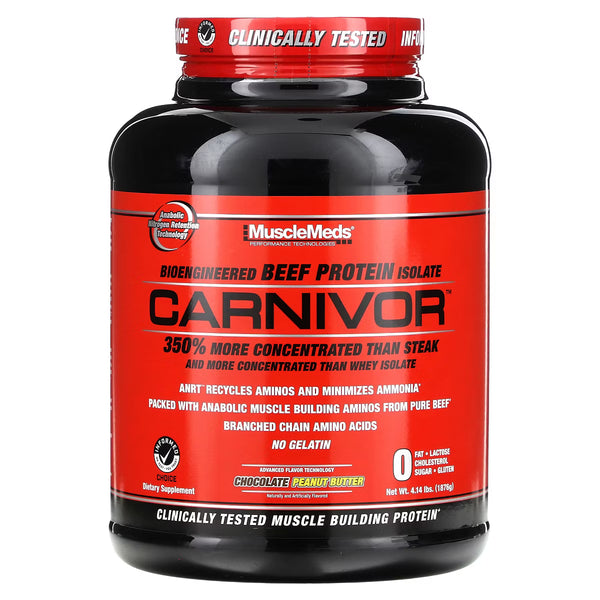 CARNIVOR 4.4LBS*PEANUT CHOCO -MUSCLEMEDS