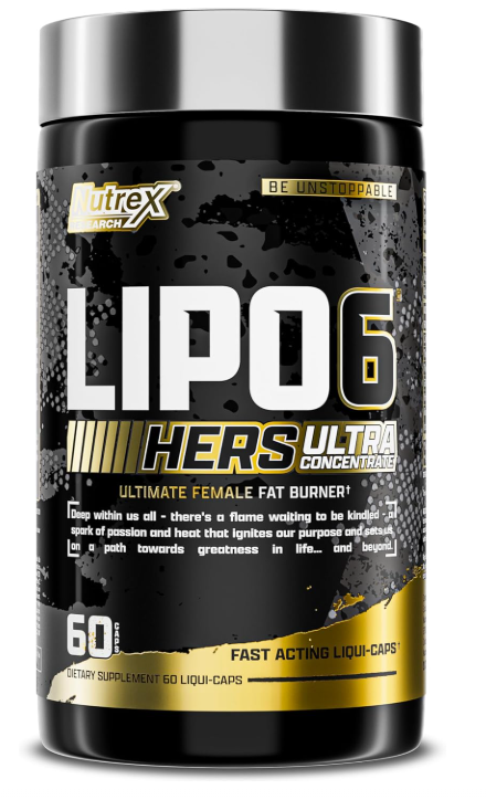 ULTRA LIPO 6 BLACK HERS 60CAPS-NUTREX