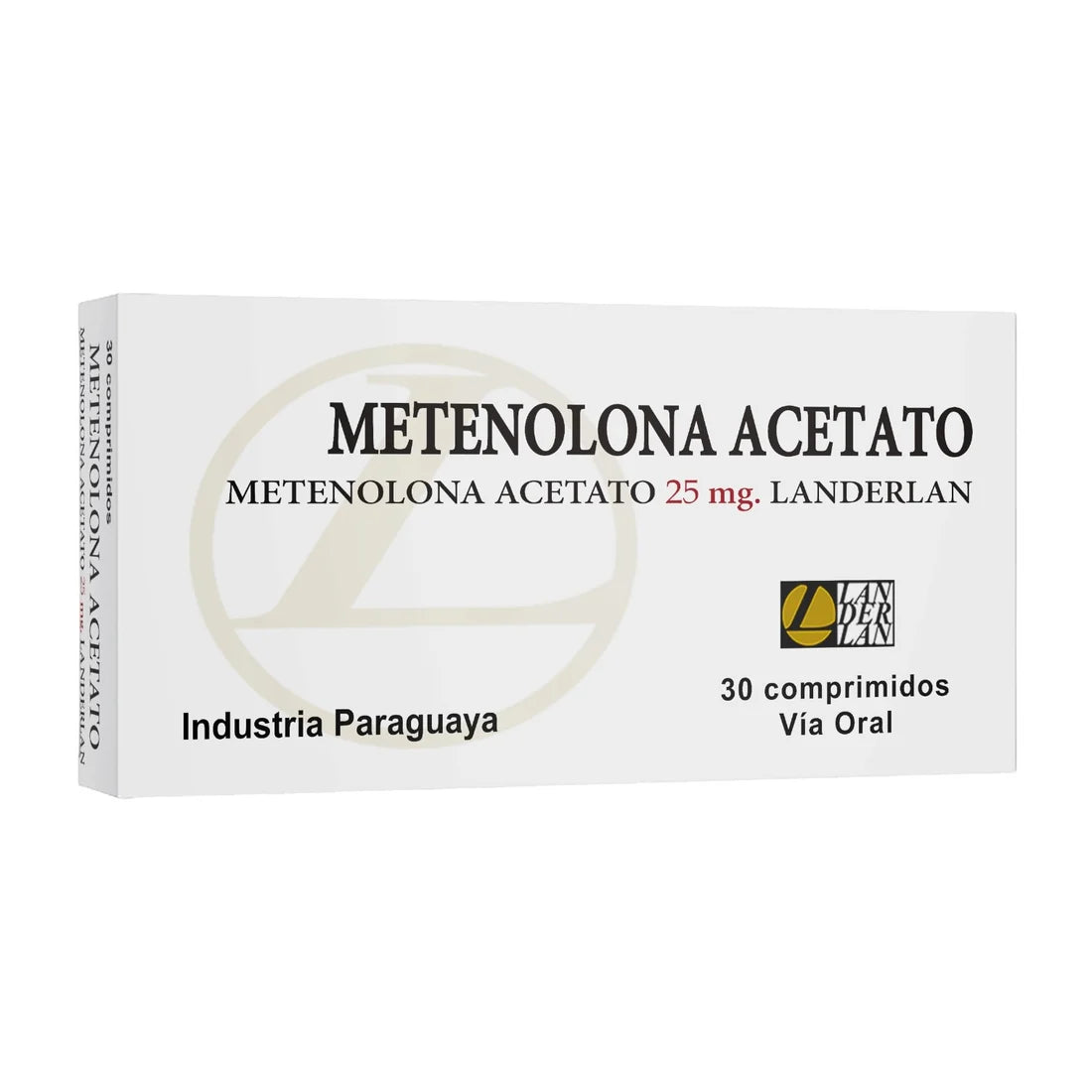 METENOLONA ORAL PRIMO 25MG 30TAB-LANDER