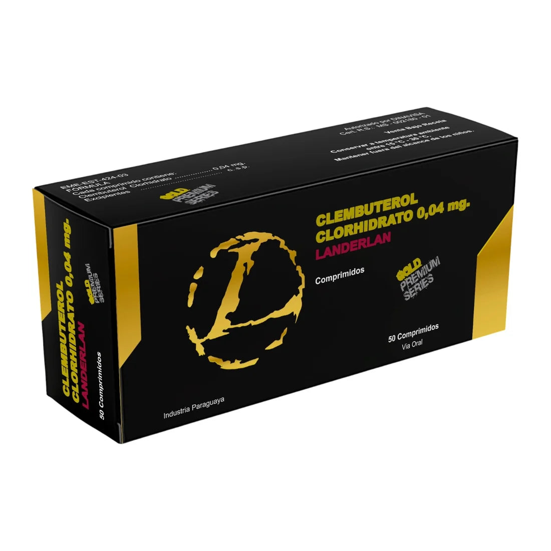 CLEMBUTEROL 50 TABS .04MG-GOLDLANDER