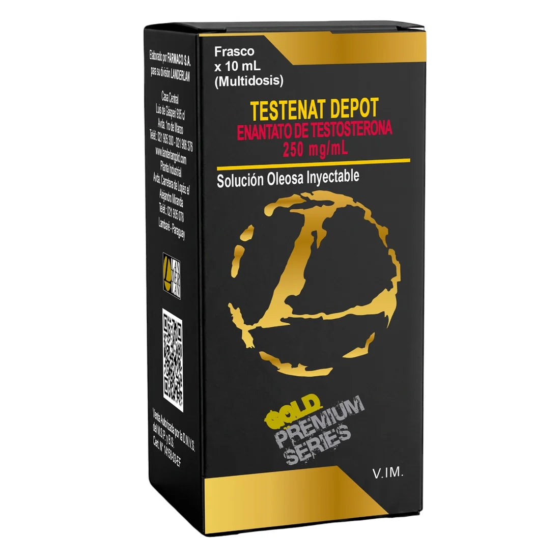 TESTENAT ENANTATO 250MG 10ML-GOLDLANDER