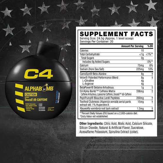 C4 ALPHABOMB 20SERV - CELLUCOR
