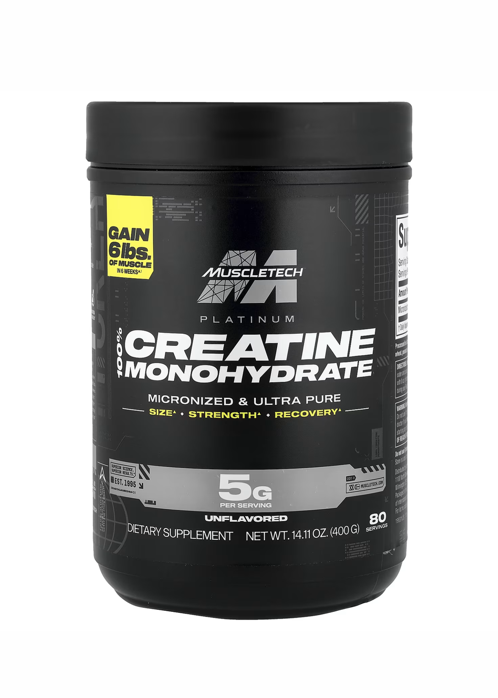 CREATINE PLATINUM 400 - MUSCLETECH