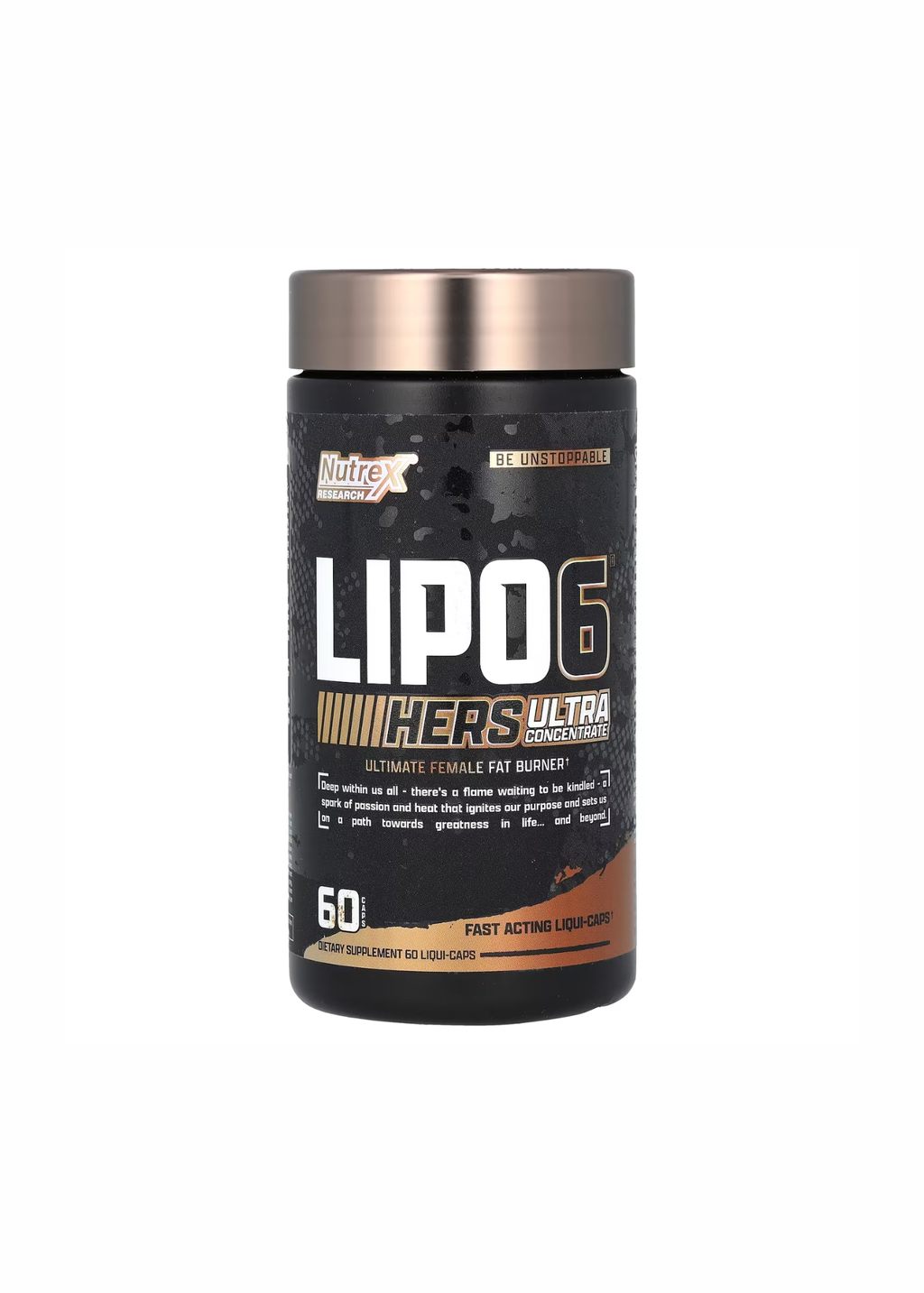 ULTRA LIPO 6 BLACK HERS 60CAPS-NUTREX