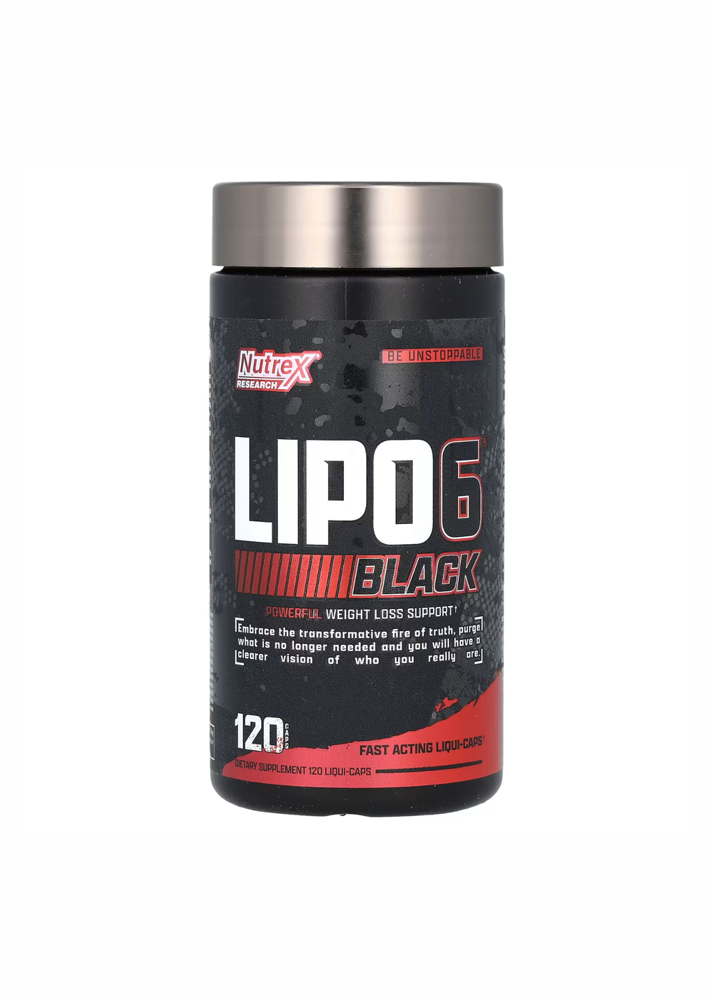 LIPO 6 BLACK 120CAPS- NUTREX