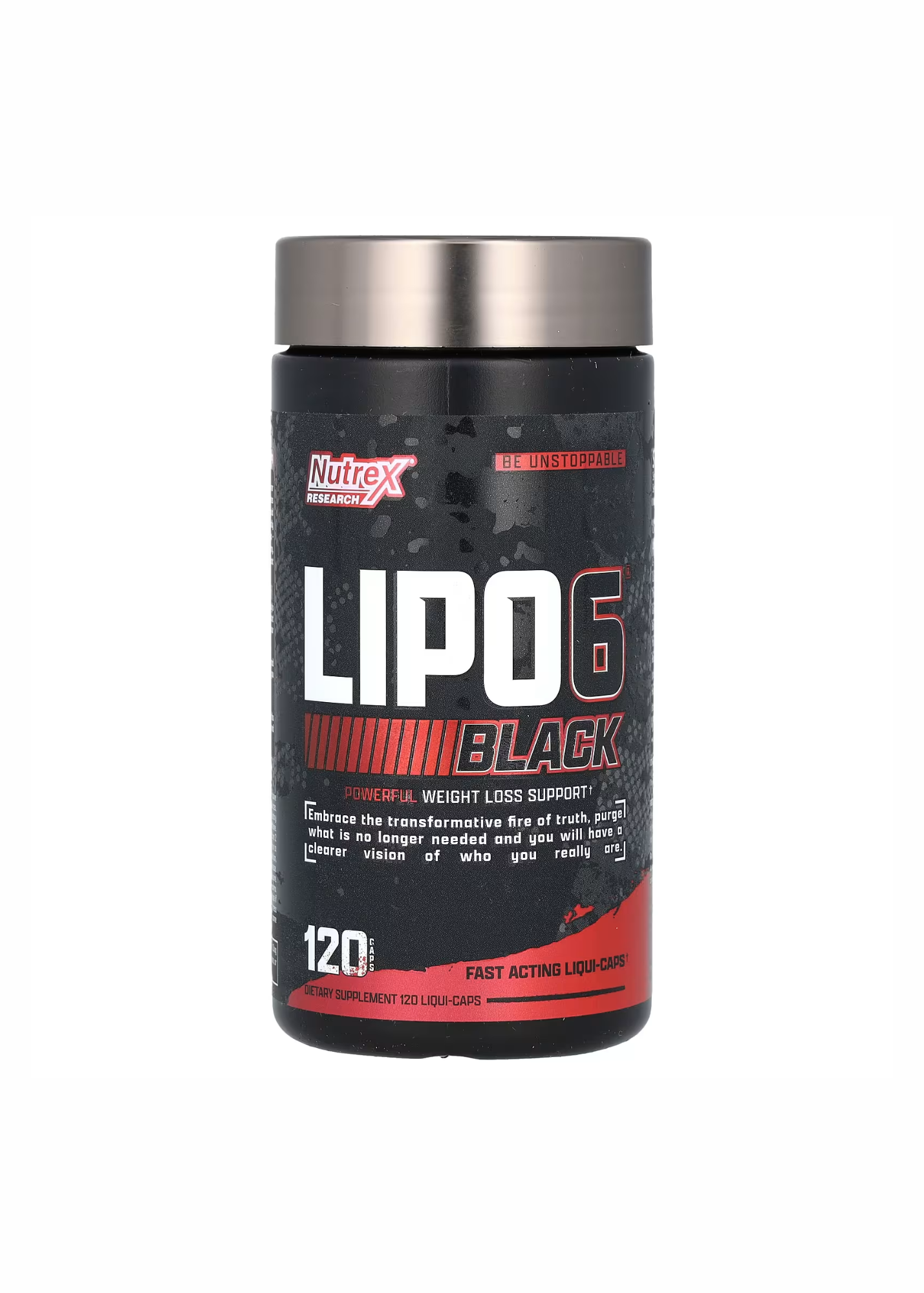 LIPO 6 BLACK 120CAPS- NUTREX
