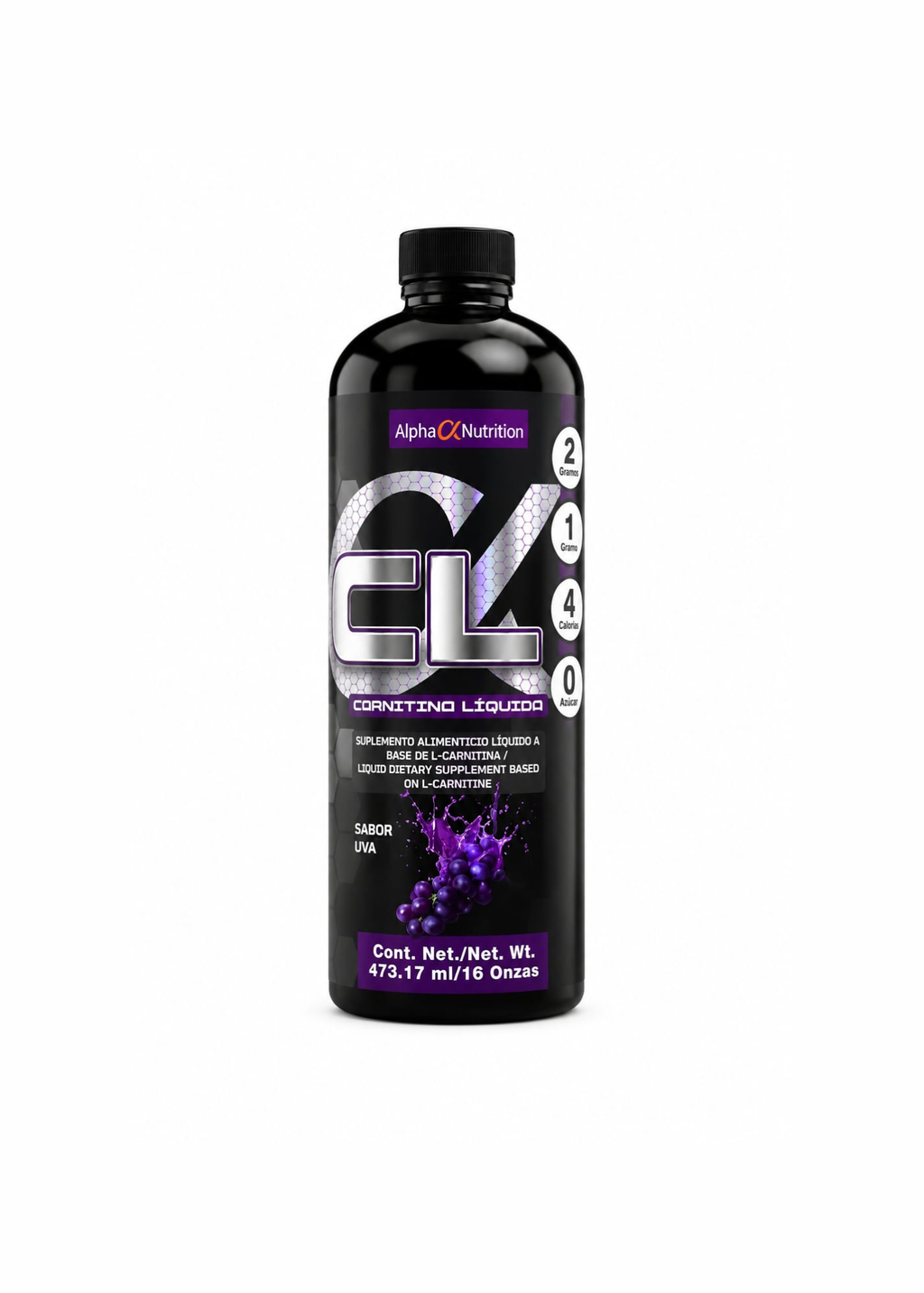 CARNITINE CL LIQUID 16OZ - ALPHA NUT