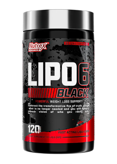 LIPO 6 BLACK 120CAPS- NUTREX