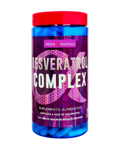 RESVERATROL 30CAPS 500MG-ALPHA NUTR