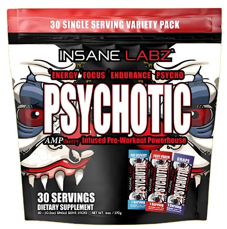 PSYCHOTIC ROJO BAG 30SERV*VARIETY-INSANE