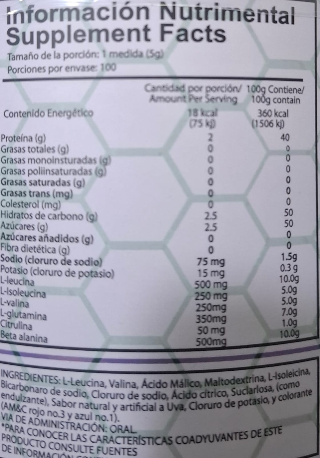 BCAA 2.1.1 100SERV - ALPHA NUT