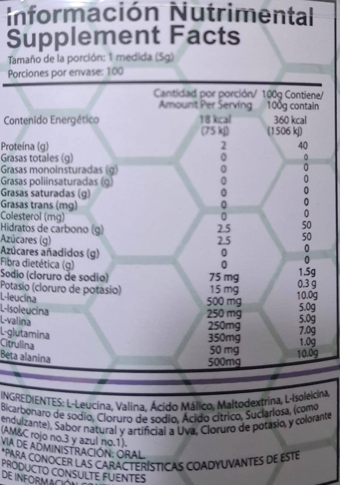 BCAA 2.1.1 100SERV - ALPHA NUT